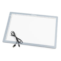 Miniland Portable Light Pad - 21" (A3)-Bright and Engaging Surface: Ideal for tracing, drawing, and sensory play with translucent materials.