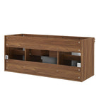 Modway Render 48" Single Sink Compatible Bathroom Vanity Cabinet - White/Walnut-7