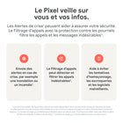 Google - Pixel 9 - 128 Go - Noir volcanique - Déverrouillé-De magnifiques photos, du crépuscule à l'aube : Le mode Vision de nuit est conçu pour prendre des photos nettes et éclatantes quand la luminosité est faible, comme pour les concerts et paysages urbains. Capturez aussi la Voie lactée avec l'Astrophotographie.