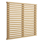 Modway Render Wall Mount Twin Headboard - Oak-Mid-Century Twin Headboard