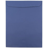 JAM Paper 10 x 13 Open End Catalog Envelopes, Presidential Blue, 100 Pack (263919489B)-Presidential blue