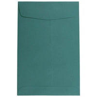 JAM Paper 6" x 9" Open End Envelopes, Teal Blue, 100 Pack (31287525f)-6" x 9"