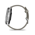 Garmin - Venu 4 – 45 mm, Argent avec bracelet en silicone gris argenté-état hrv: Obtenez une compréhension plus approfondie de votre santé globale grâce à la variabilité de la fréquence cardiaque pendant votre sommeil