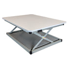 Uncaged Ergonomics Changedesk Mini Sit to Stand Desk Riser - White-Top Panel Size: 27.5x19.5"