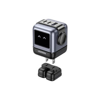 UGREEN Robot 65W GaN Fast Charger - 1x USB-A/2x USB-C-Powerful 65W Charging: Charge your MacBook Air M2 from 0 to 51% in just 30 minutes with a single USB C port. Please note that this product is not a power bank.