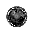 Royal Sovereign 2-in-1 Rechargeable Collaspable 4 Speed Desk/Floor Fan-4-speed settings – includes Natural Wind fan speed setting