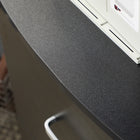 Vinsetto 2-Drawer Mobile Letter/A4 Filing Cabinet with Locking Wheels - Black-2 drawers can be locked at the same time
