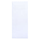 Enveloppes autocollantes SupremeX en papier vélin à ouverture sur le bout, no 10, 24 lb, blanc, rabat de 2 po, 500/bte-Vélin blanc