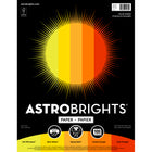 Astrobrights Colour Paper - 8.5" x 11" - Solar Sparks - 100 Pack -Acid-Free and Lignin-Free Printing Paper