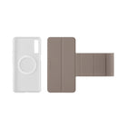 BOOX Palma 2 Pro 2 in 1 PU Case Cover - Sand-Dimensions are 6.4" L x 3.5" W x 0.6" H