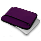 Vangoddy - Housse de protection en néoprène pour ordinateur portable 14" avec poche supplémentaire - Violet-Dimensions intérieures - 14 po x 10 po