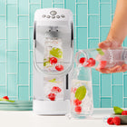 Sparkel All Natural Sparkling Water Appliance - White -New & improved - these new systems are now 33% faster, have a new "max" carbonation level, and have improved bottle seals that prevent the seals from falling out of place, making these kitchen gadgets and drink appliances you can count on!