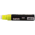 JAM Paper Marvy Uchida Liquid Chalk Markers Erasable Dustless - Jumbo Point - Neon Yellow-Neon Yellow Chalk Marker