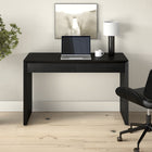 Hudson&Canal Pembroke 48'' Desk - Black Grain-Features easy assembly