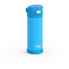 Thermos FUNtainer Bottle - 470ml - Electric Blue -Redesigned spout for a more comfortable drinking experience