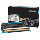 Lexmark X746 Cyan Return Program Toner Cartridge (X746A1CG)-Cyan