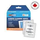 Emzone Screen Cleaning Wipes - 50 Wipes/Pack - 12 Pack-Alcohol-free and non-flammable