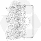 ITSKINS Hybrid_R Clear Case Compatible with MagSafe for Galaxy S25 - Transparent-Antimicrobial