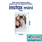FujiFilm Instax Mini 12 Instant Camera - Mint Green-High quality credit card-sized film prints