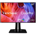 ViewSonic 32" ColourPro 4K UHD Monitor with Docking Station - VP3268a-4K-4K Ultra HD resolution