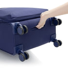 Heys Xero Elite 2.0 26" Check-in Luggage - Blue-Fully lined interior with a buckled compression strap and large zippered pocket for compact, organized, stress-free travel - offers great storage capacity in one convenient, deep packing cavity
