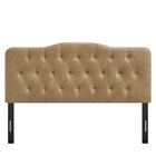 Modway Annabel Vegan Leather King Headboard - Toast-Assembly Required