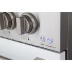 Kucht 48" KDF Series Pro Style Propane Ready Dual Fuel Range - Stainless Steel/White-Liquid propane ready