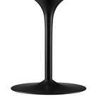 Modway Pursuit 40" Dining Table - Walnut Black-Assembly Required