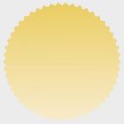 JAM Paper Outdoor Weatherproof Labels - Burst - 1.875" Seal - Light Gold - 125 Labels/Roll-Size: Burst ( 1.875 Inches ) | Printer friendly labels are easy to create and customize.