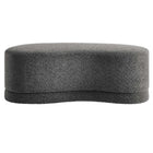 Modway Nimbus 48" Upholstered Ottoman Bench - Cast Slate-9