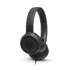 JBL Tune 500 Wired On-Ear Headphones - Black-Wired on-ear headphones