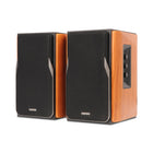 Edifier R1380DB Active Bluetooth Bookshelf Speakers - Brown-Easy operation with manual knobs and remote control
