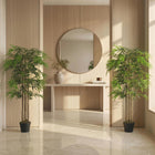 Outsunny - Arbre de bambou artificiel 5 pi en pot avec 1095 feuilles - vert - lot de 2-Entretien minimal requis 