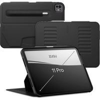 Zugu Case iPad Pro 11" M4 2024 - Black-Magnetic Folio Case