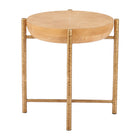 Zuo Halva Side Table - Natural-3 year limited warranty