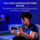 Razer Kishi V3 USB C Gaming Controller for Android and iPhone -Full-sized Tmr Thumbsticks. Cutting-edge Precision and Durability. Perfect your aim with a next-gen mobile controller featuring high-precision, anti-drift thumbsticks that are superior to Hall Effect designs