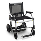 Journey Zoomer Lightweight Folding Power Chair - Black-Lightweight folding power chair design supports portable everyday mobility