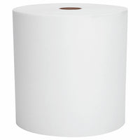 Scott 8" x 800' Hard Roll Towel - White - 12 Pack-White