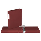 Davis Group Premium Economy Binder - D Ring - 1.5" - Burgundy - 6 Pack-1.5"