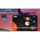 Ashley Productions Smart Poly Computer Mouse Pad - Everyone is Welcome in our Space - 6 Pack-Use in the classroom, home or office