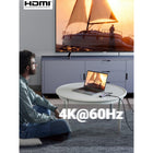 UGREEN - Hub USB-C HDMI 4K 7 en 1 Revodok-Lecteur de carte SD/TF avec une vitesse de transfert allant jusqu’à 104 Mo/s et pouvant lire les deux cartes simultanément.