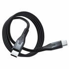 Statik MagStack Pro Charge/Sync Magnetic Cable USB-C to USB-C - 3.3 ft - Black-Bye Bye Messy Wires! Instantly Organizes Itself. Automatically wraps up into a neat coil