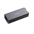 Verbatim USB-C Pro Docking Station 15-in-1 - SSD Enclosure-15 versatile ports simplifies the connection of multiple devices, from peripherals to external displays, all through a single hub​