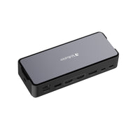 Verbatim - Station d'accueil USB-C Pro 15 en 1 — boîtier SSD-Les 15 ports polyvalents simplifient la connexion de plusieurs appareils, des périphériques aux écrans externes, par le biais d'un seul hub