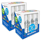 Kwik Stix Solid Tempera Paint Sticks - White - 12/Pack - 2 Pack-Individual coloured Kwik Stix for the ones you use the most!