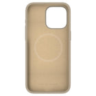 Ideal Of Sweden Silicone Case Magsafe iPhone 15 Pro Max - Beige-Microfiber lining to prevent scratches