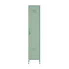 Manhattan Comfort Naomi 15" Modern Single Locker Storage Cabinet - Green-Modern Single Locker Style Storage Cabinet Perfect for Garage Use