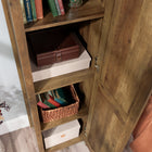 Sauder Storage Cabinet - Rural Pine-Sauder  trusted service: For questions about product or assembly, we are here to help