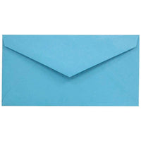 JAM Paper Monarch Envelopes, 3.88 x 7.5, Brite Hue Blue Recycled, 1000 Pack (34097574B)-Blue
