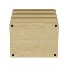 Manhattan Comfort Molly 26" Modern Nightstand - Natural Oak-30 Day Limited Manufacturer's Warranty